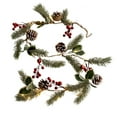 thumbnail image 1 of EWASWON Christmas Christmas Decorations LED Light String, Multi-Color Rattan Decoration, Battery-Operated Xmas String Lights for Home Party Holiday Gifts, 1 of 7