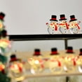 thumbnail image 1 of EWASWON Christmas LED Christmas String Lights, 20 LED Snowman Decor, Warm White USB Powered, 2m Indoor Outdoor Holiday Decor for Christmas Party Bedroom Window, 1 of 8