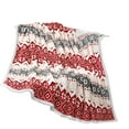 thumbnail image 1 of EWASWON Christmas Red Snowflake Throw Blanket - Soft Fleece for Couch, Car, Bed - Holiday Gift, 27.5x39.3in, 1 of 6