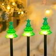 thumbnail image 1 of EWASWON Christmas Solar Christmas Outdoor Lights, Green Ground Plug String Lights with Snowman Candy Elements, Solar-Powered Yard Patio Decorative Lights for Christmas, 1 of 6