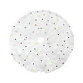 thumbnail image 1 of EWASWON Christmas White Mesh Pleated Christmas Tree Skirt, 30 Inch (78cm) - Indoor Outdoor Holiday Decor for Xmas, Durable & Reusable, 1 of 9