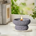thumbnail image 1 of EWASWON Concrete Candle Holder Industrial Flameless LED Tealight Holder Cement Candle Cup Modern Minimalist Home Decor Accent, 1 of 6