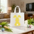 thumbnail image 1 of EWASWON Easter Gift Bags, Reusable Non-Woven Yellow Easter Tote Bags for Party Favors Treats and Egg Hunts, Set of 12, 1 of 6