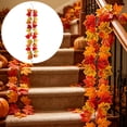thumbnail image 1 of EWASWON Fall Artificial Maple Leaf Vine Garland, Halloween Harvest Hanging Faux Foliage for Home Festival Decor, 1 of 8