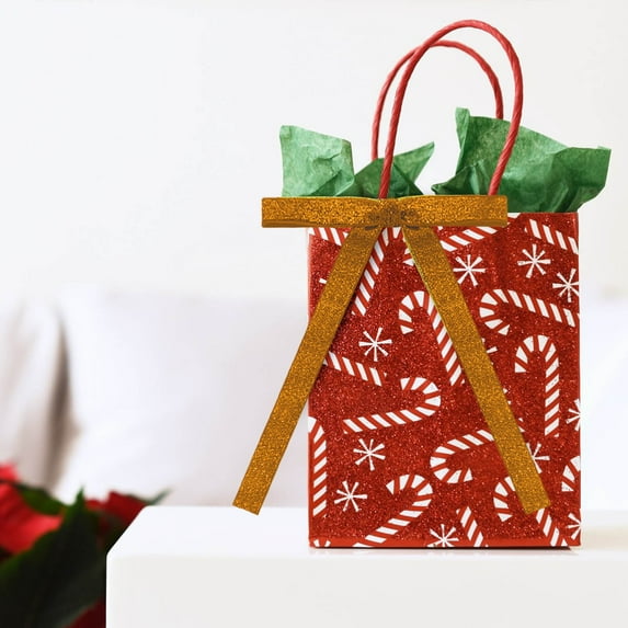 EWASWON Gold Wired Velvet Ribbon 2cm x 7 Yards - Christmas Gift Wrapping DIY Craft Floral Decor Bows