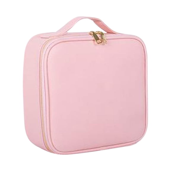 EWASWON Removable LED Illuminated Mirror Travel Makeup Bag, Illuminated Mirror, Vanity Case, Cosmetic Case With , Rechargeable, 3 Colour Brightness,