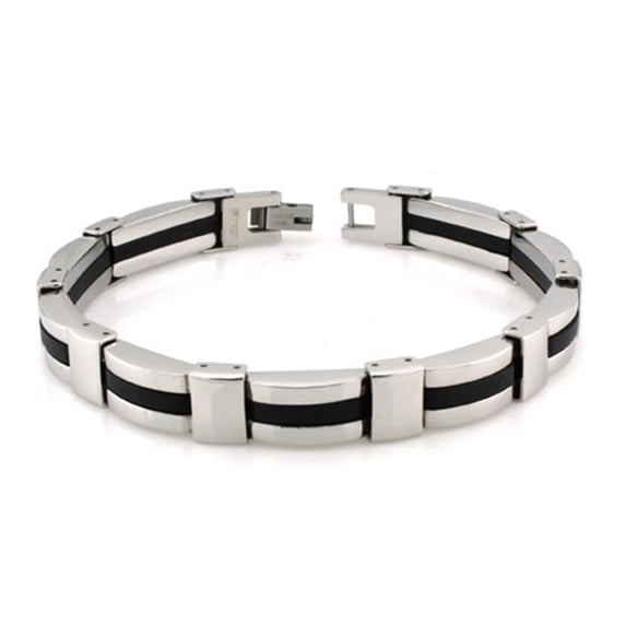 EWC B32052 Stainless Steel Mens Link Bracelet