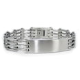 thumbnail image 1 of EWC B32060 Stainless Steel Brush Finish ID Bracelet, 1 of 1