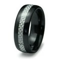 thumbnail image 1 of EWC R40005-110 Ceramic Ring with Carbon Fiber Inlay - Size 11, 1 of 1