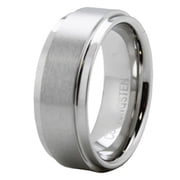 EWC Superior Cobalt Ring with Step Down Edge - Size 8