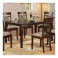 thumbnail image 1 of EWCDT-CAP-S Capri Rectangular dining table 36 in. x 60 in. with solid wood top, Cappuccino, 1 of 1