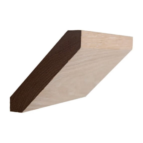 EWCR38 Crown 3/4" x 4" Unfinished 2-3/4" High x 2-3/4" Deep