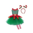 EWODOS Costume Dress for Kid Baby Girl Sets, Christmas/Halloween