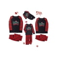 thumbnail image 1 of EWODOS Family Christmas Pjs Matching Sets Holiday Jammies Sleepwear Christmas Long Sleeve Pajamas, 1 of 7