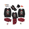 thumbnail image 1 of EWODOS Family Christmas Pjs Matching Sets Holiday Jammies Sleepwear Christmas Long Sleeve Pajamas, 1 of 7