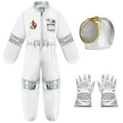 EWODOS Toddler Astronaut Costume Set for Halloween Party Role-Playing Kids Uniform