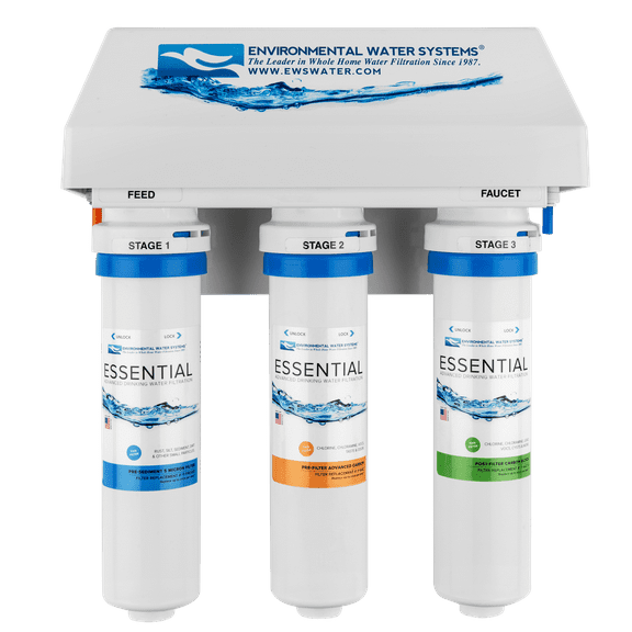 EWS, DWS Advanced Three-Stage Drinking Water System