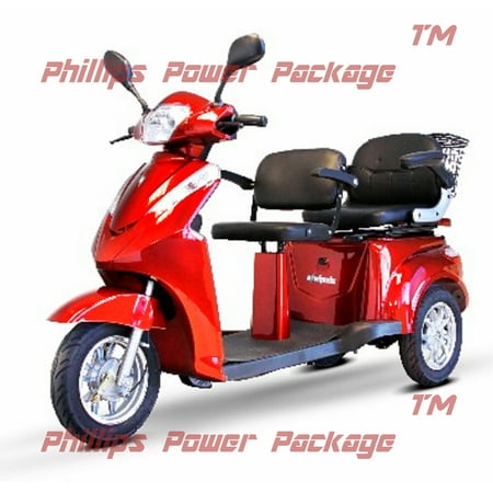 EWheels EW-66 2-Passenger Heavy-Duty Scooter