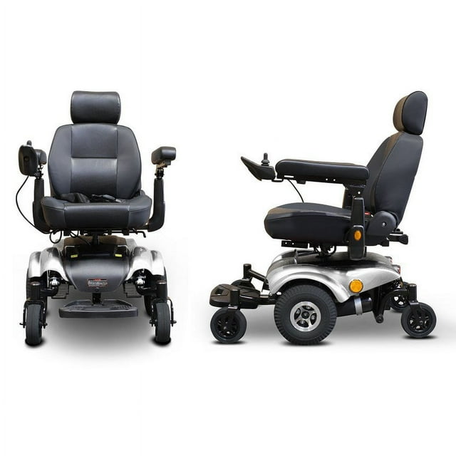 EWheels Medical EW-M48 Travel Mobility Power Electric Wheelchair, BLue