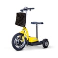 thumbnail image 1 of EWheels Stand N Ride Electric Recreational Mobility Scooter, Yellow, 1 of 3