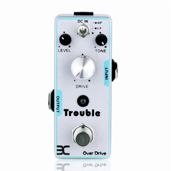 EX Micro Guitar Effect Pedal OCD Trouble Obsessive Compulsive Over Drive + Free Connector