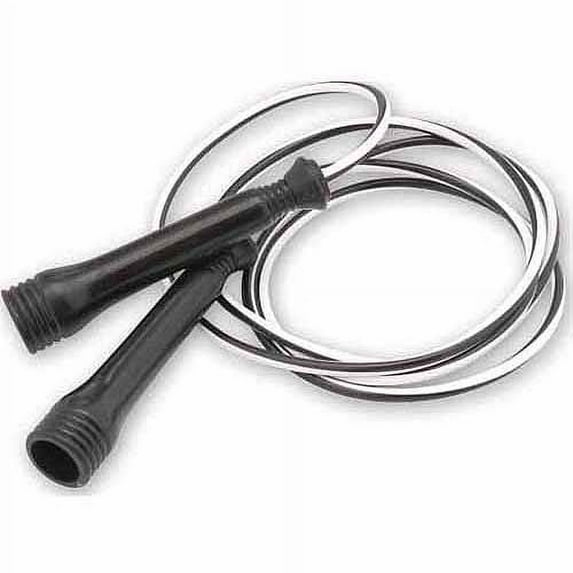 EX-U-Ropes, 6 ft Jump Rope (Black/Silver)