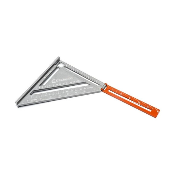 EX6 Aluminum 2-in-1 Extendable Layout Tool, 6 in - 12 in L, Aluminum