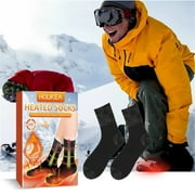 EXAXTA Betivan Upgraded Rechargeable Heated Socks for Men Women - Washable Electric Thermal Warming Socks for Hunting Winter Skiing Outdoors