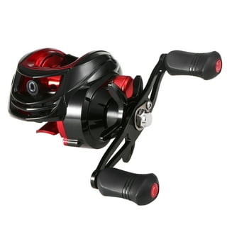  HUIOP USB Rechargeable Carbon Fiber Baitcasting Reel 9+1BB Fishing  Reel with Display High Speed 6.4: 1 Gear Ratio Magnetic Brake System Baitcaster  Reel for Right Hand,Electric Baitcasting Reel : Sports