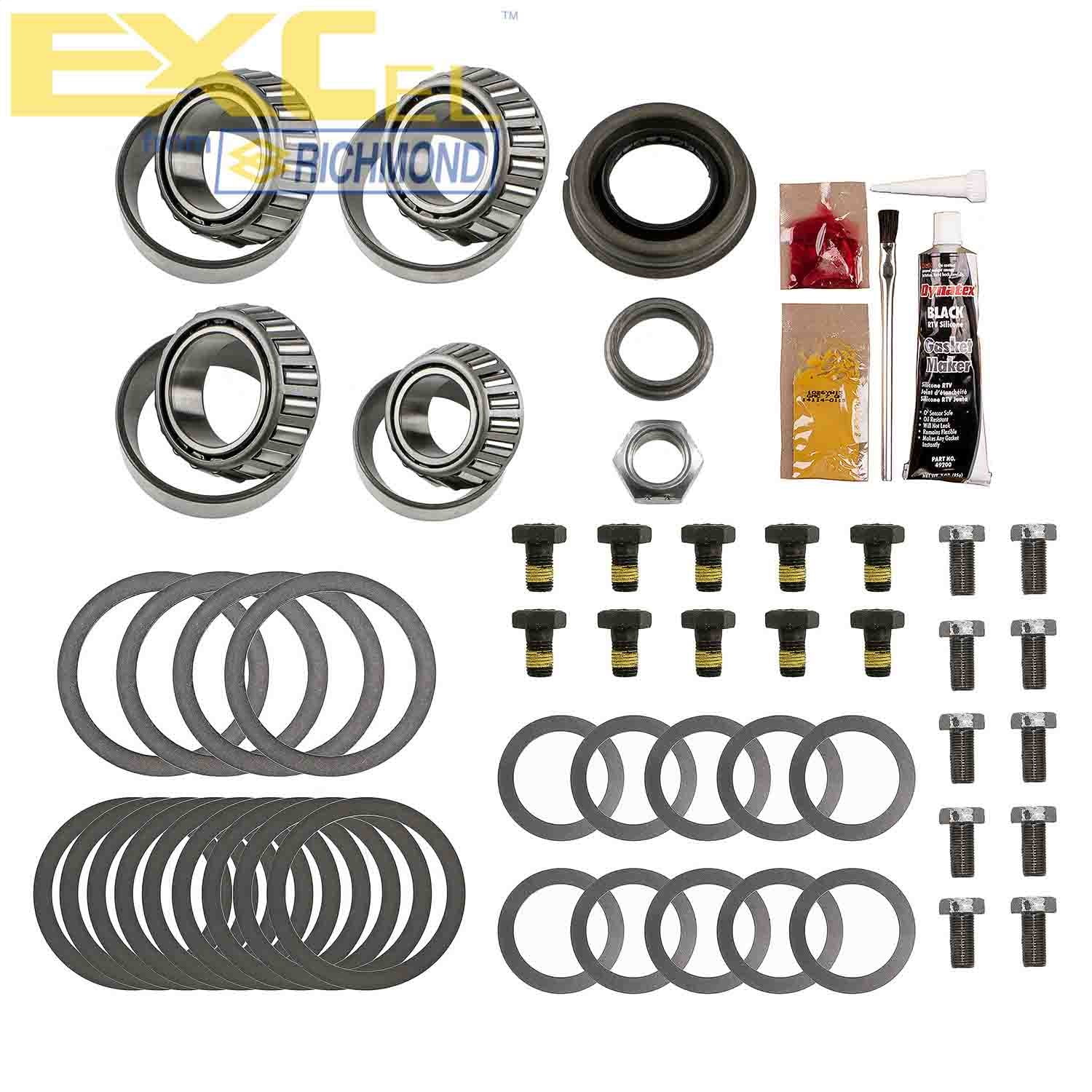 EXCEL from Richmond XL-1092-1 Differential Bearing Kit; Dana 44; Fits select: 2015-2017 JEEP WRANGLER UNLIMITED SPORT, 2018 JEEP WRANGLER UNLIMITED SAHARA