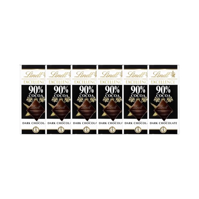 EXCELLENCE 90 Cocoa Dark Chocolate Bar, Chocolate Candy for Christmas