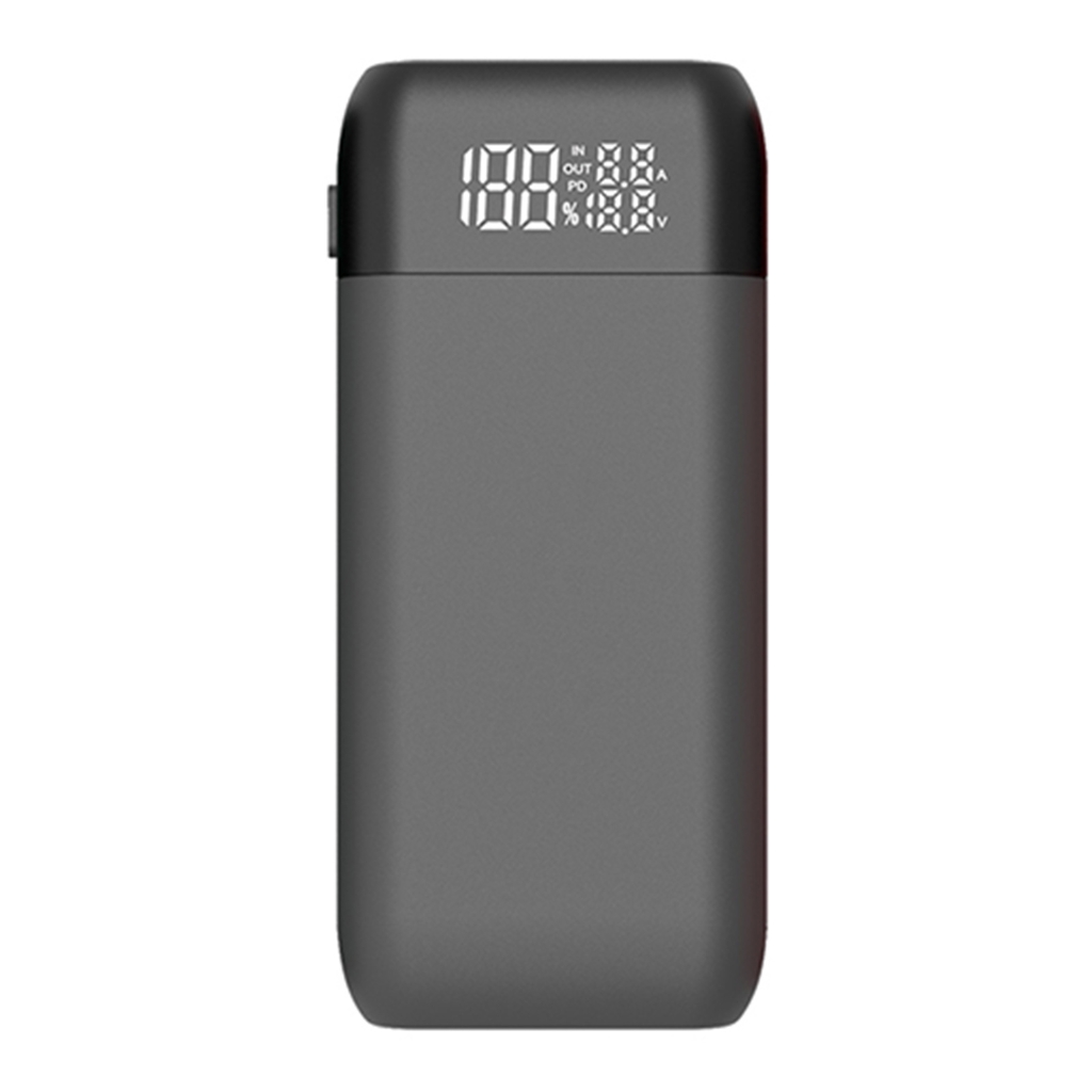 EXCIXING 18650 21700 DIY Power Bank Kit Box With display QC3.0 USB+Type