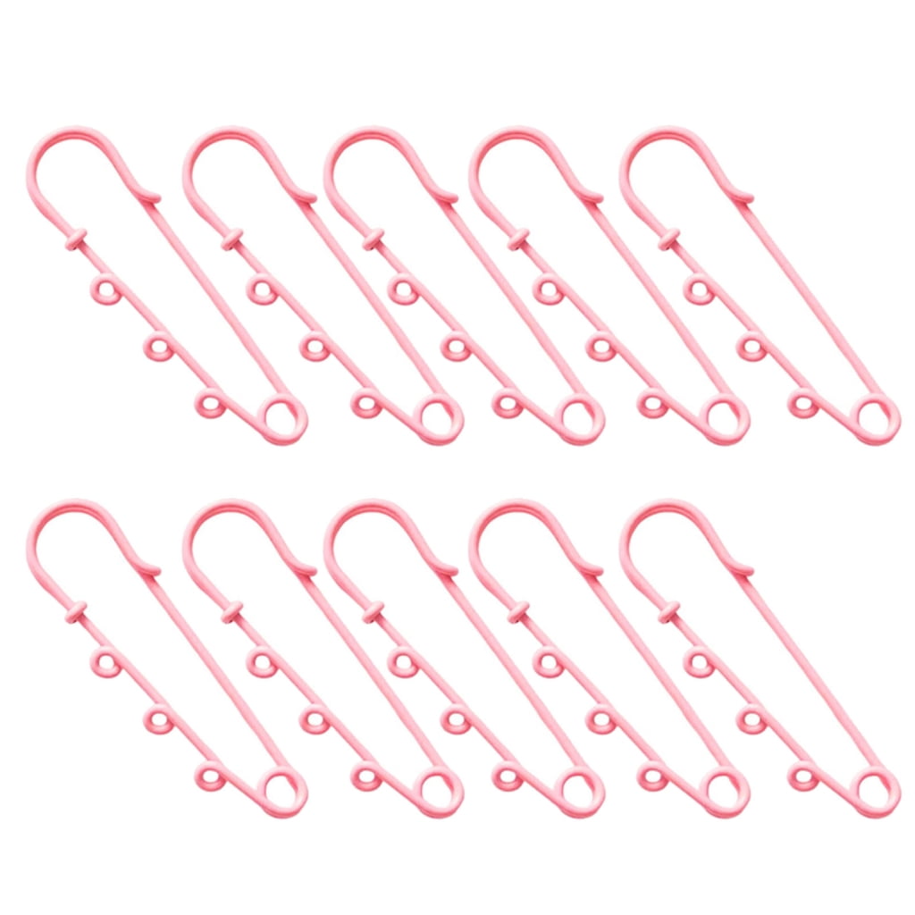 EXCIXING 2Inch Colorful Metal Kilt Pins with 3 Holes Heavy Duty Safety ...