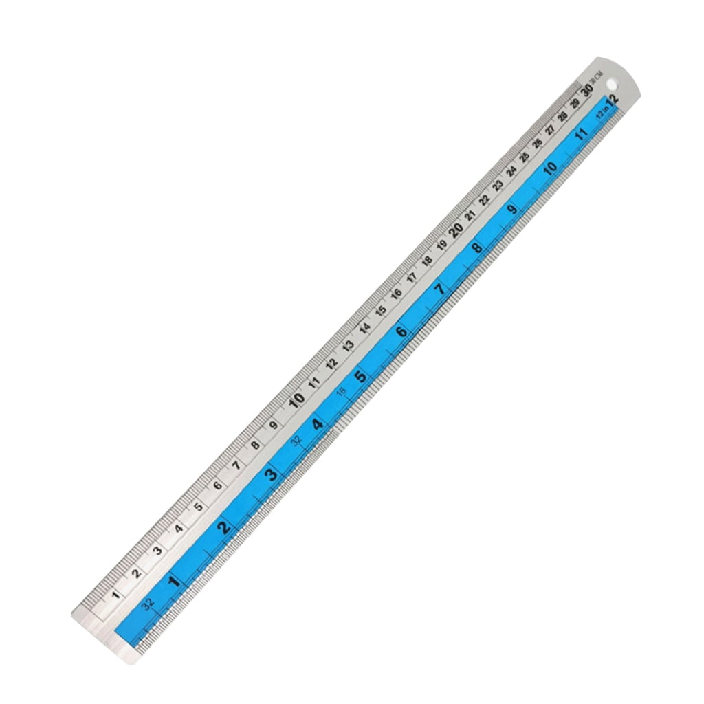 EXCIXING Aluminum Ruler Straight Edges Ruler with Both Imperials ...