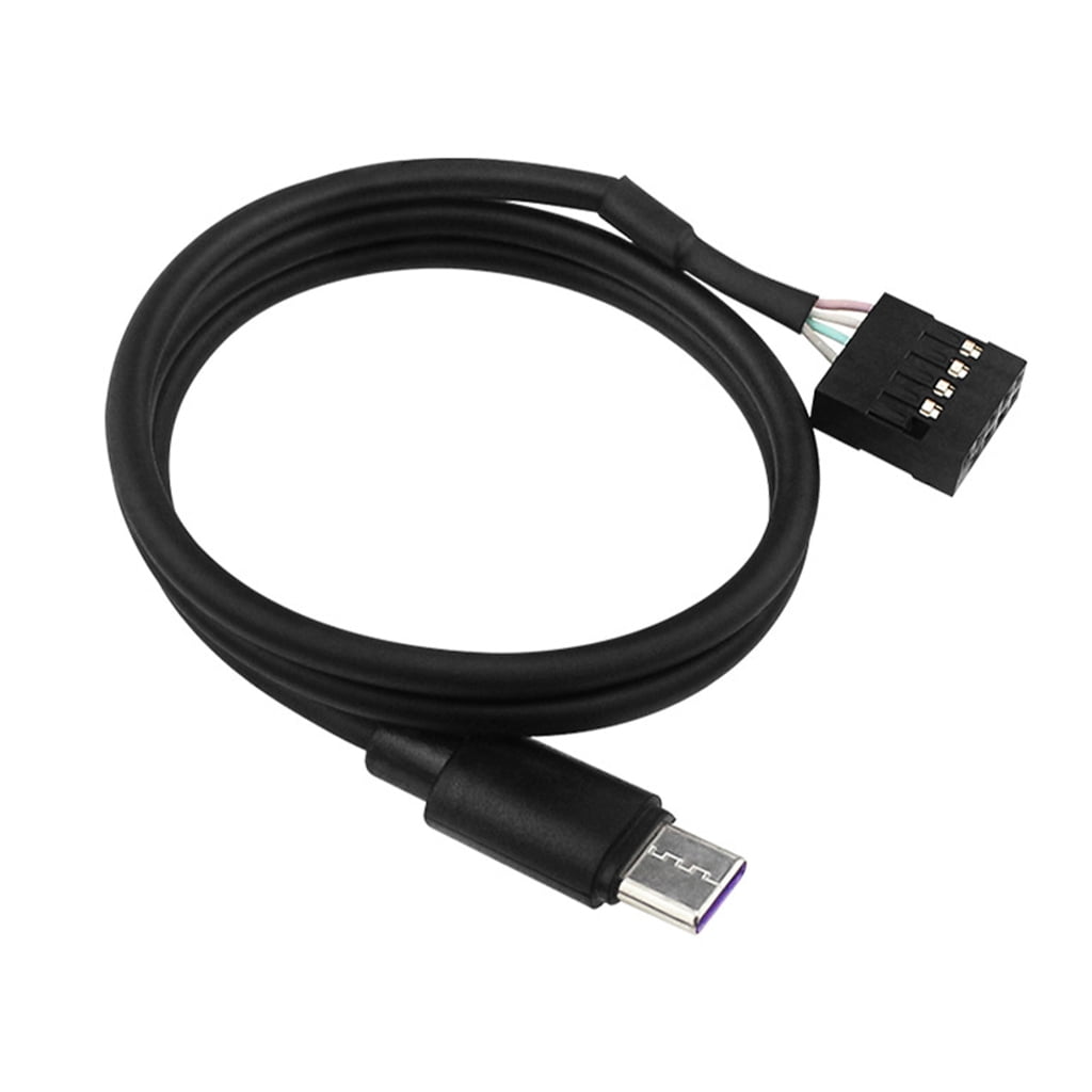 EXCIXING PC Mainboard 9Pin Connectors To USB C Secondary Screen Power