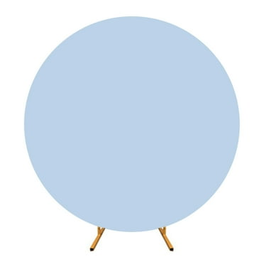 EXCIXING Round Arch Stand Cover with Elastic Bands Backdrop Cover Ceremony Decoration