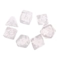 thumbnail image 1 of EXCIXING Set Of 7 Sided Polyhedral Dice For RPG DND D&D D4-D20 Clear, 1 of 6