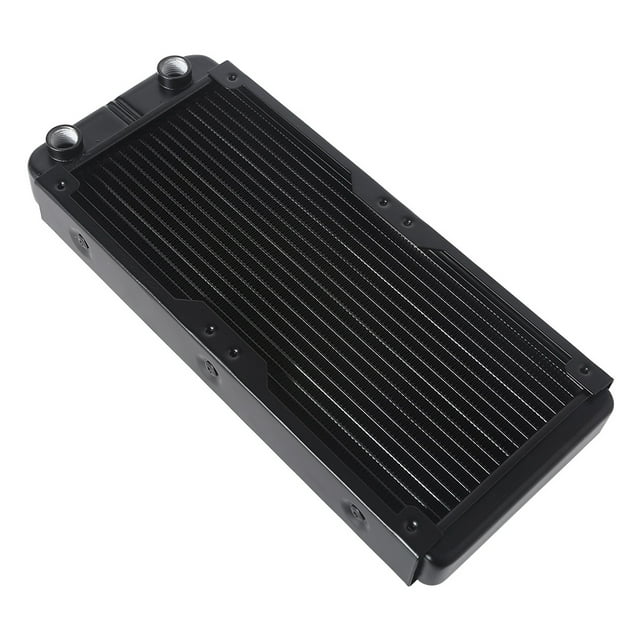 EXCIXING Water Cooling Computer Radiator 18 Pipe Aluminum Heat