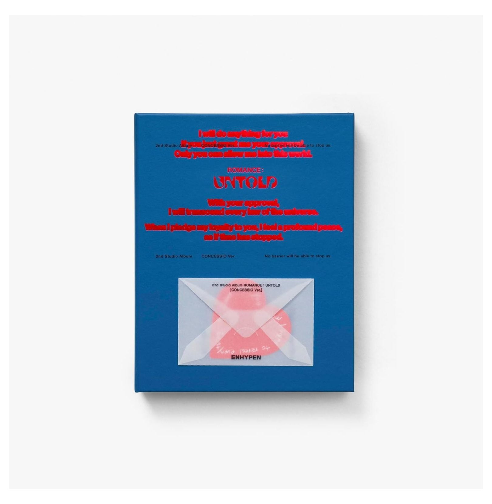 [EXCLUSIVE POB] ENHYPEN ROMANCE UNTOLD 2nd Full Album (APPLEMUSIC, CONCESSIO)