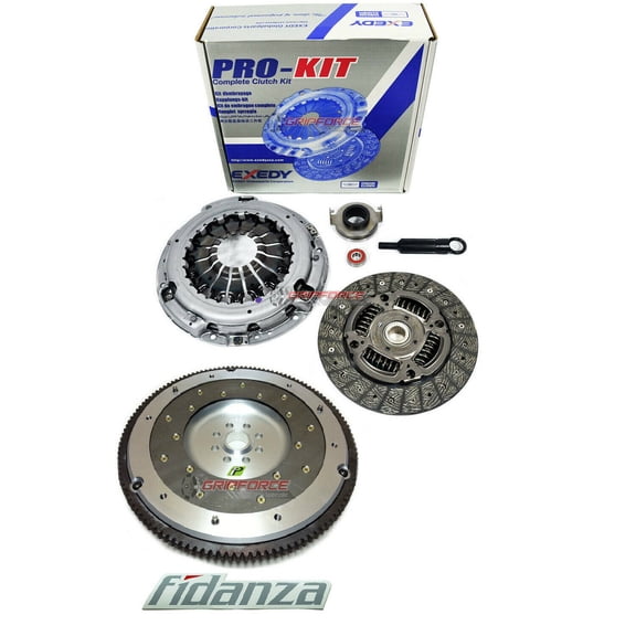 EXEDY CLUTCH KIT+FIDANZA FW FITS 06-14 SUBARU IMPREZA BAJA WRX AERO 2.5L TURBO