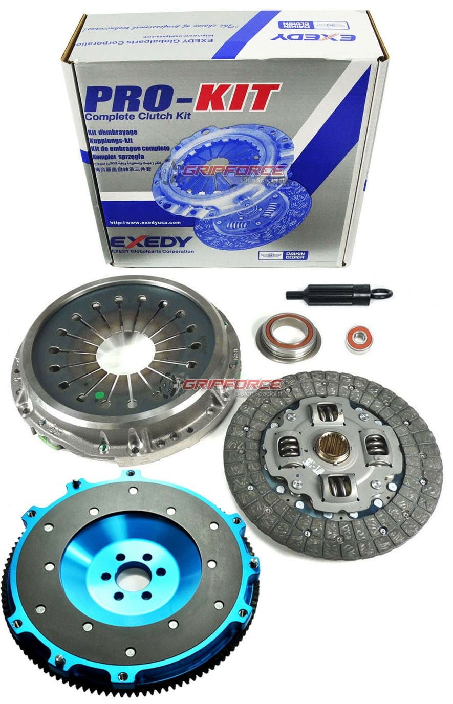 エンティティー&ターボX EXEDY CLUTCH KIT+FX ALUMINUM FLYWHEEL FITS 1987-1992 TOYOTA