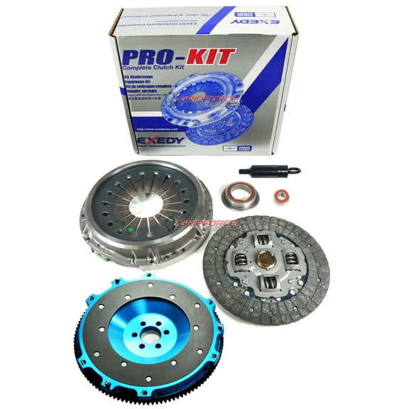 EXEDY CLUTCH KIT+FX ALUMINUM FLYWHEEL FITS 1987-1992 TOYOTA SUPRA TURBO 3.0 7MGTE