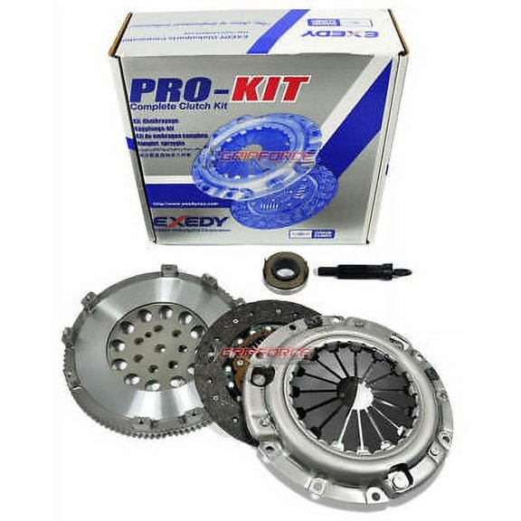 EXEDY CLUTCH KIT & FX FORGED FLYWHEEL FITS 92-99 MITSUBISHI ECLIPSE GST FWD TURBO