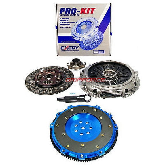 EXEDY CLUTCH KIT+FX HD ALUMINUM FW FITS JDM 1996-2001 LANCER EVOLUTION EVO 4 5 6