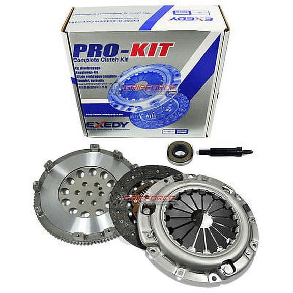 EXEDY CLUTCH KIT +FX LIGHT FLYWHEEL FITS 90-4/92 MITSUBISHI ECLIPSE GSX AWD TURBO