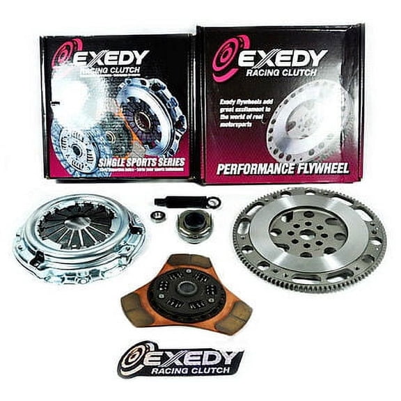EXEDY RACING STAGE 2 CLUTCH KIT+HF01 FLYWHEEL FITS 1992-93 ACURA INTEGRA B17 B18
