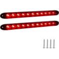 thumbnail image 1 of EXERAUO Trailer Light Bar, 15inch 11 LED Trailer Tail Light Bar, Park/Brake/Turn/Signal/Marker Waterproof Enclosed Trailer Lights for Utility Trailer Truck Pickup (2 Pack), 1 of 8