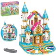 thumbnail image 1 of EXERCISE N PLAY Friends Princess Castle Building Kit Toy, Gifts for Girl Age 6-12 (1117 Pieces), 1 of 8