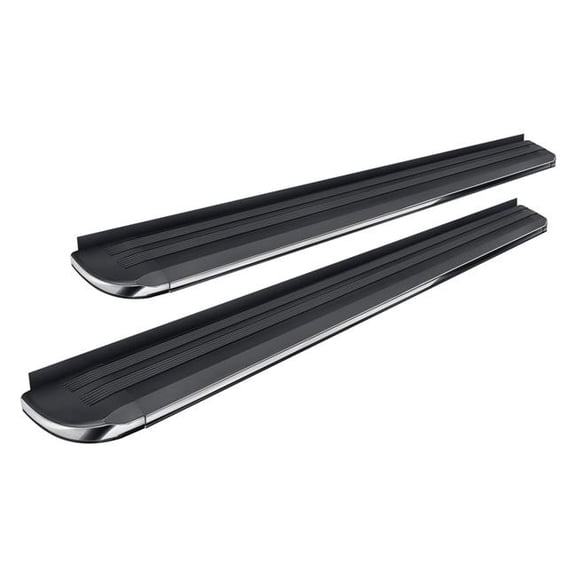 EXF5765.5 in. Exceed Series Black with Chrome Trim Running Boards for 2020 Ford Explorer