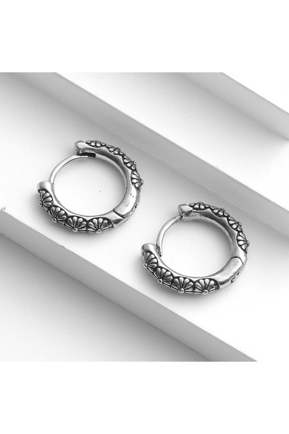 1 Pair Earrings Copper Punk Statement Earrings Durable Business Outfit